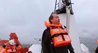 One of the staff in Antarctica on a cruise 